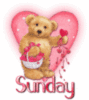 Sunday Bear with Hearts