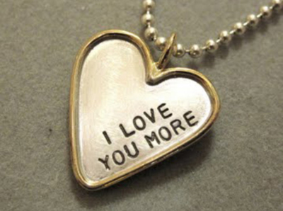 I love you more Heart