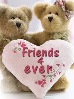 Friends 4ever Bears with Heart