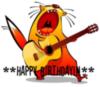 Happy Birthday! Cat singer 