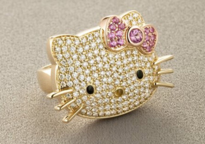 Hello Kitty ring