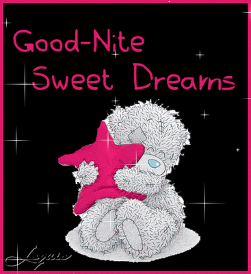 Good night Sweet Dreams Teddy Bear with star
