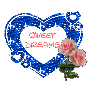 Sweet Dreams  Hearts and flowers