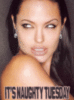 It's naughty Tuesday Angelina Jolie