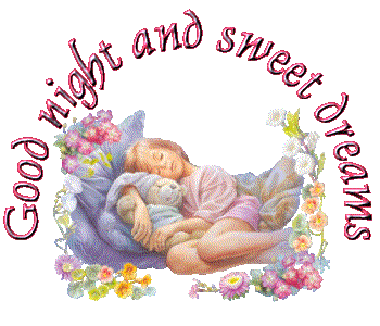 Good night and Sweet dreams