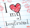 I love my boyfriend -- Heart