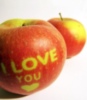 I love you apples
