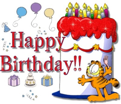 Happy Birthday!! -- Garfield