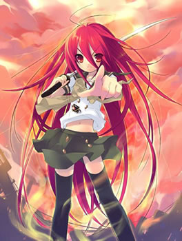 Anime girl Shakugan no Shana