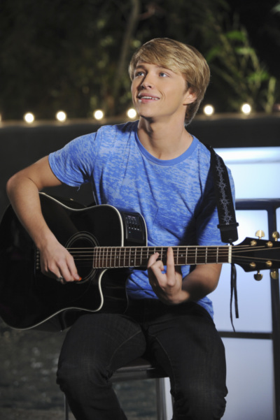 Star Struck Sterling Knight with guitar 