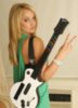 Tiffany Thornton with guitar