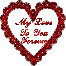 My Love to You forever Heart