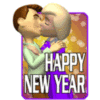 Happy New Year Kiss