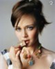 Alexis Bledel with candy