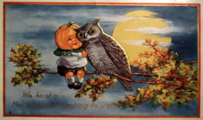 We hoot a Halloween Greeting to you