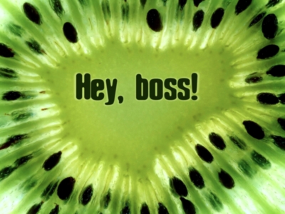 Hey, boss!