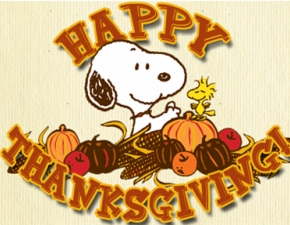 Happy Thanksgiving! Snoopy