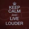 Keep calm and love stronger, life louder, dream longer, fight harder.