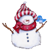 Cute Snowman: Merry Christmas! 