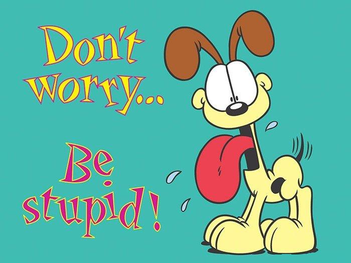 Don't worry... Be stupid!