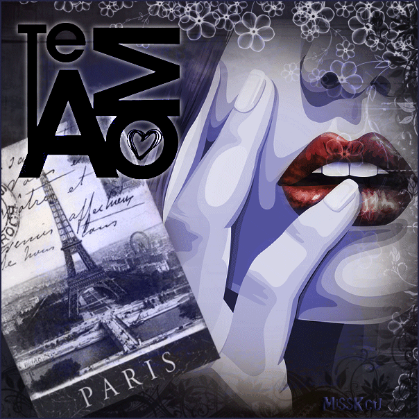 Te Amo Kiss in a Paris
