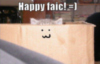LOLCat: happy faic! =)