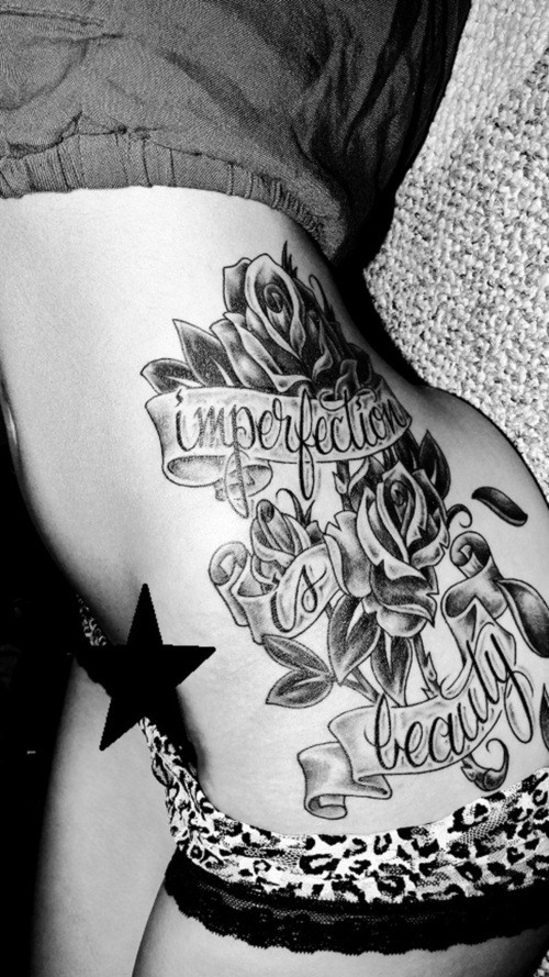 Imperfection is beauty Tattoo