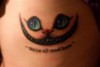 "We're all mad here" Alice in Wonderland tattoo