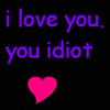 I Love You You Idiot