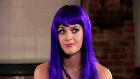Katy Perry Blue hair