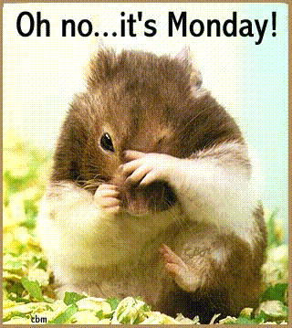 Oh no... It's Monday!