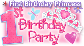 1st Birthday Princess Party