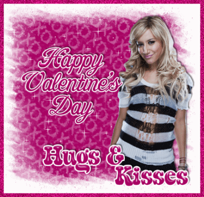 Happy Valentine Day: Hugs And Kisses
