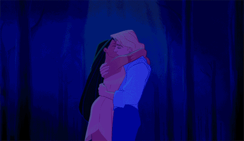 Pocahontas kissing