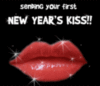 Sending your first NEW YEAR'S KISS!!