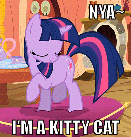 Nya. I'm a Kitty Cat. My little pony