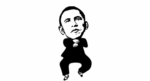 Gangnam Style Obama