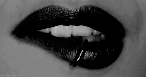 Black sexy lips