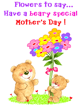 Flower to say... Have a beary special Mother's Day!