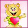 Animated Heart Beary