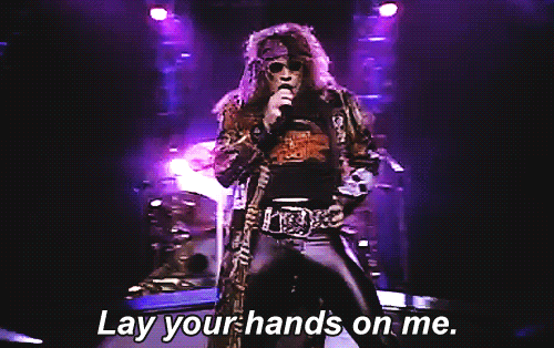 Lay your hands on me