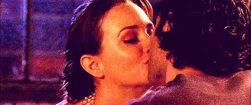 Gossip Girl Dan & Blair kiss