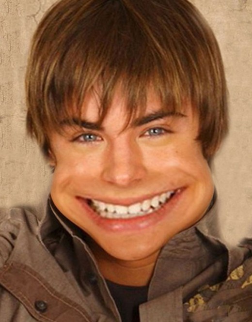 Zac Efron Funny Mouth 