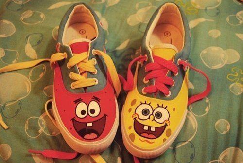 Sponge Bob shoes