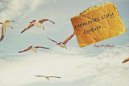 Memories stay forever...