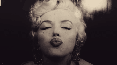 Merilyn Monroe kiss
