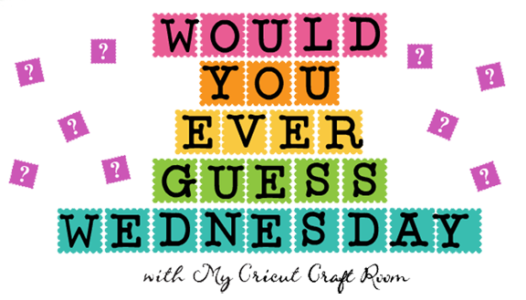 Would you ever guess Wednesday with My Cricut Craft Room