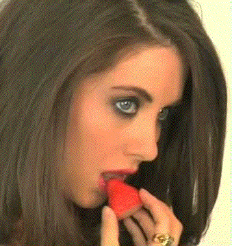 Alison Brie Hot Strawberry