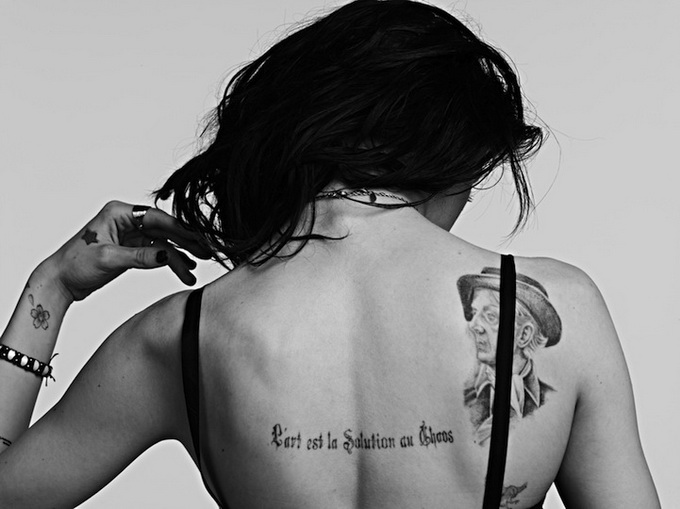 Frances Bean Cobain Tattoo