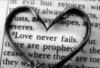 Love never fails.